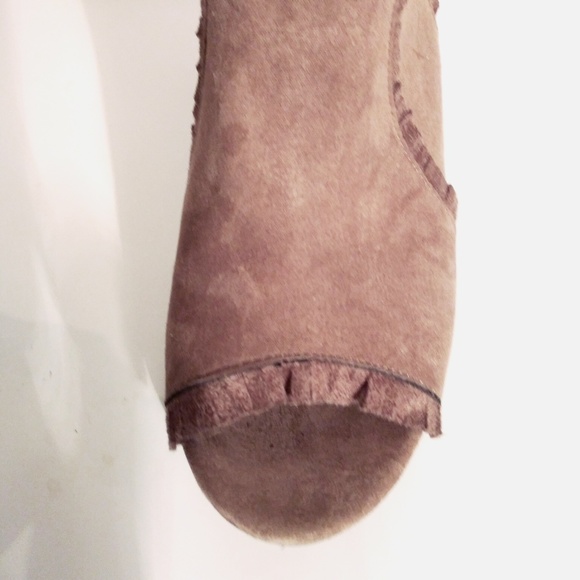 MIA Urban Open Toe Sling Back Block Heel Size 9.5,  Women's Shoes, Stacked Heel - Picture 5 of 12